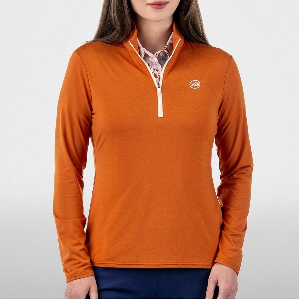 NWT Good Good Women's Canyon Caddie Quarter-Zip Top
